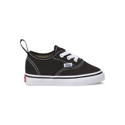 Vans Elastic Laces Authentic - Çocuk Spor Ayakkabı (Siyah)
